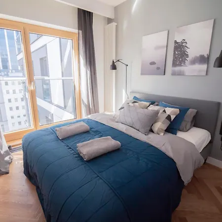 アパート Vipwarsawapartments Onyx Mennica ワルシャワ